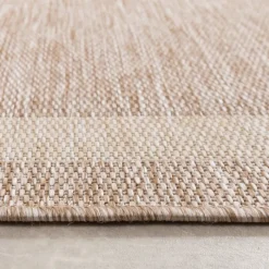 Balkonteppich - Sierra Border Beige Creme