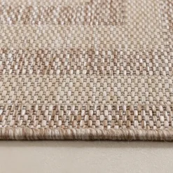 Balkonteppich - Sierra Frame Beige Creme