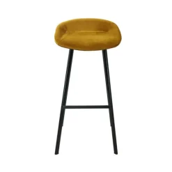 Barhocker Samt - Gold
