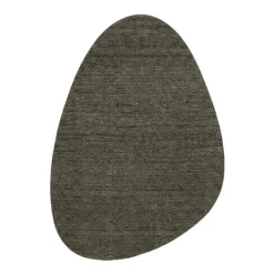 Berberteppich - Aicha Pebble Dunkelgrün