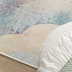 Boho Teppich - Joya Waves Bunt