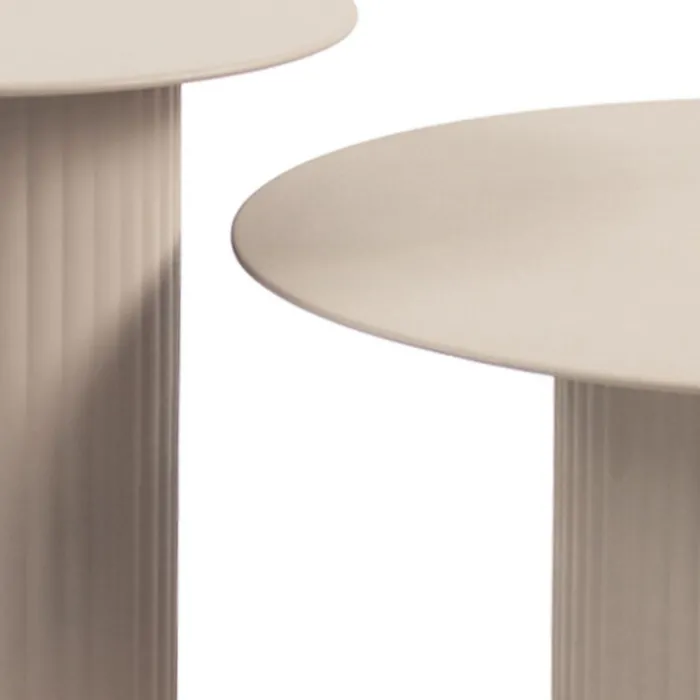 Couchtisch - Tilo Beige - 64x64x35cm