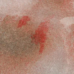 Designer Teppich Rund - Lunara Rot