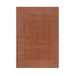 Einfarbiger Teppich - Tuscano Orange