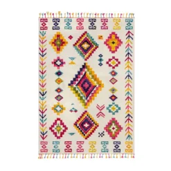 Farbenfroher Teppich - Monero Coyote Bunt