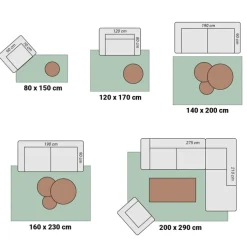Flauschiger Teppich - Cozy Anthrazit