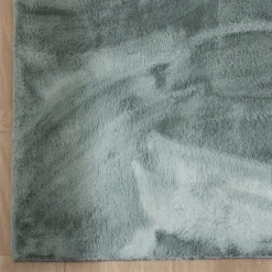 Flauschiger Teppich - Cozy Grün