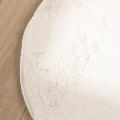 Flauschiger Teppich - Cozy Ripple Creme