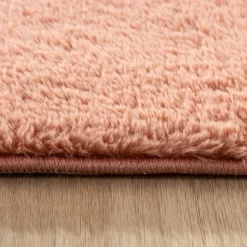Flauschiger Teppich Rund - Cozy Rosa