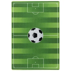Fußballteppich - Pleun Fußballfeld Grün