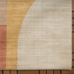 Gartenteppich Abstrakt - Groovy Shapes Bunt