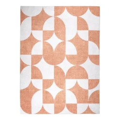 Gartenteppich Abstrakt - Groovy Tiles Terrakotta