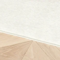 Geometrischer Teppich - Swing Waves Blau Grün