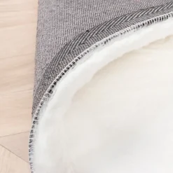 Hochflor Läufer - Comfy Supreme Weiß