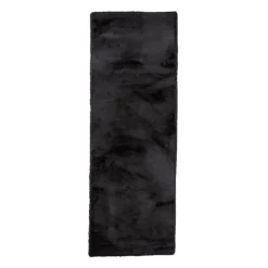 Hochflor Läufer - Comfy Supreme Schwarz