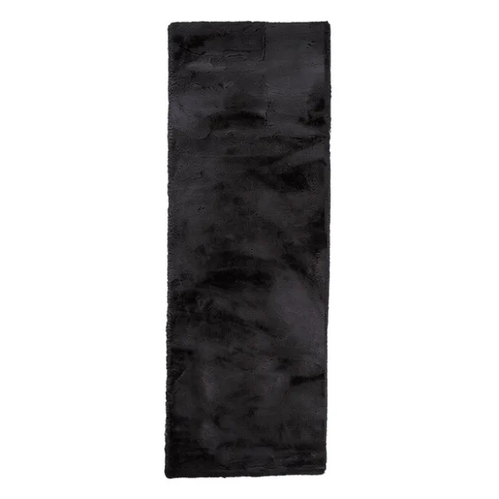 Hochflor Läufer - Comfy Supreme Schwarz