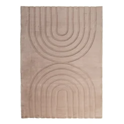 Hochflor Teppich - Carvy Arches Taupe