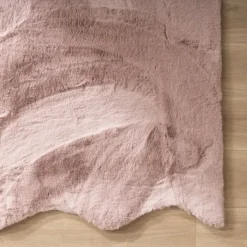Hochflor Teppich - Comfy Supreme Wavy Rosa