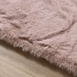 Hochflor Teppich - Comfy Supreme Rosa