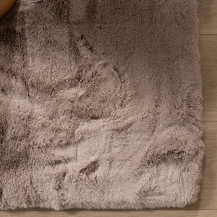 Hochflor Teppich - Comfy Supreme Taupe
