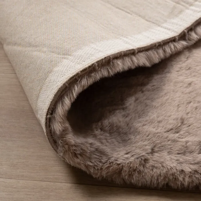 Hochflor Teppich - Comfy Supreme Taupe