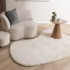 Hochflor Teppich - Comfy Supreme Ripple Creme
