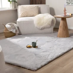 Hochflor Teppich - Comfy Supreme Grau
