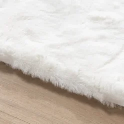 Hochflor Teppich - Comfy Supreme Weiß