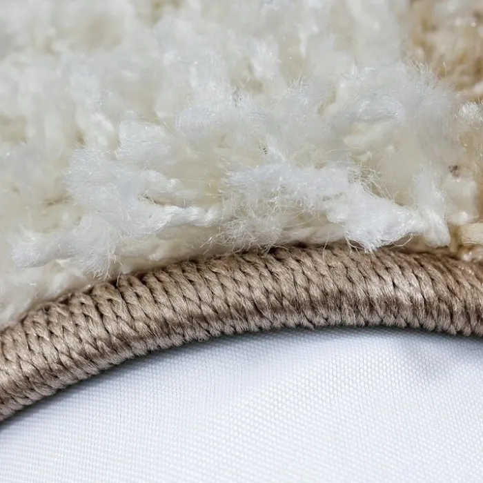 Hochflor Teppich - Cube Mokka