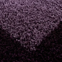 Hochflor Teppich - Edge Lila