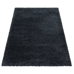 Hochflor Teppich - Fuzzy Anthrazit