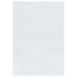 Hochflor Teppich - Fuzzy Weiß