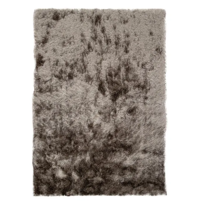 Hochflor Teppich - Glorious Silber Grau