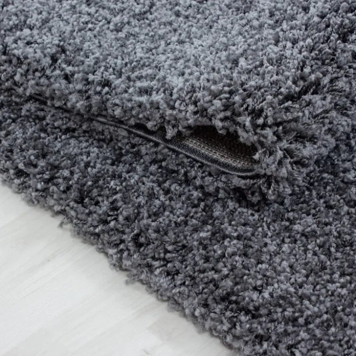 Hochflor Teppich - Life Grau