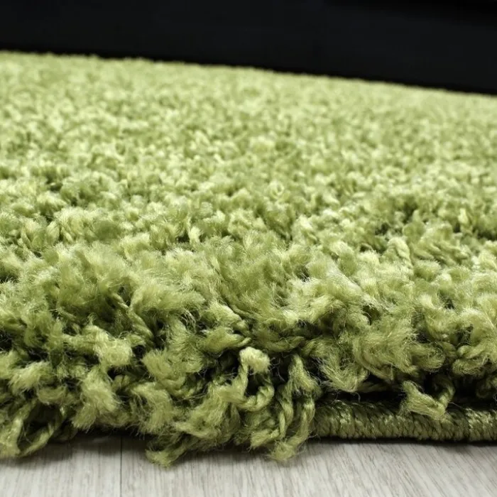 Hochflor Teppich - Life Grün