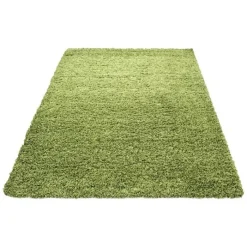Hochflor Teppich - Life Grün