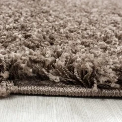 Hochflor Teppich - Life Hellbraun