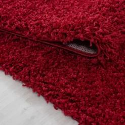 Hochflor Teppich - Life Rot