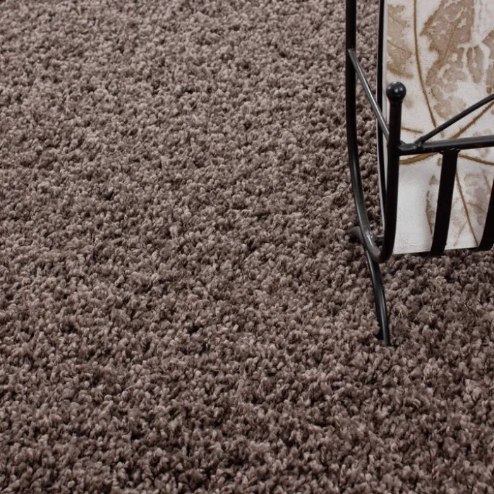 Hochflor Teppich - Life Taupe