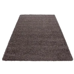 Hochflor Teppich - Life Taupe