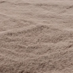 Hochflor Teppich Oval - Comfy Supreme Taupe