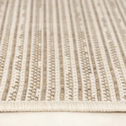 In- & Outdoor Jute Teppich - Nomad Melange Creme