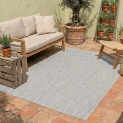 In- & Outdoor Teppich - Costa Dunkelgrau