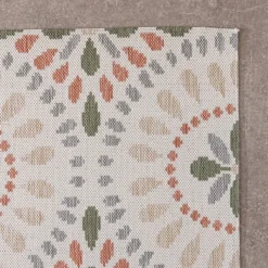 In- & Outdoor Teppich - Ranch Mandala Beige