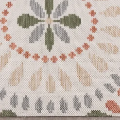 In- & Outdoor Teppich - Ranch Mandala Beige