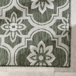 In- & Outdoor Teppich - Rio Flower Grün