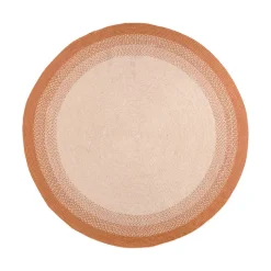 In- & Outdoor Teppich Rund - Florence Terracotta