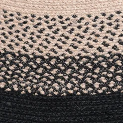 In- & Outdoor Teppich Rund - Florence Schwarz