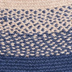 In- & Outdoor Teppich Rund - Florence Blau