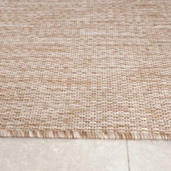In- & Outdoor Teppich - Sierra Curves Beige Creme